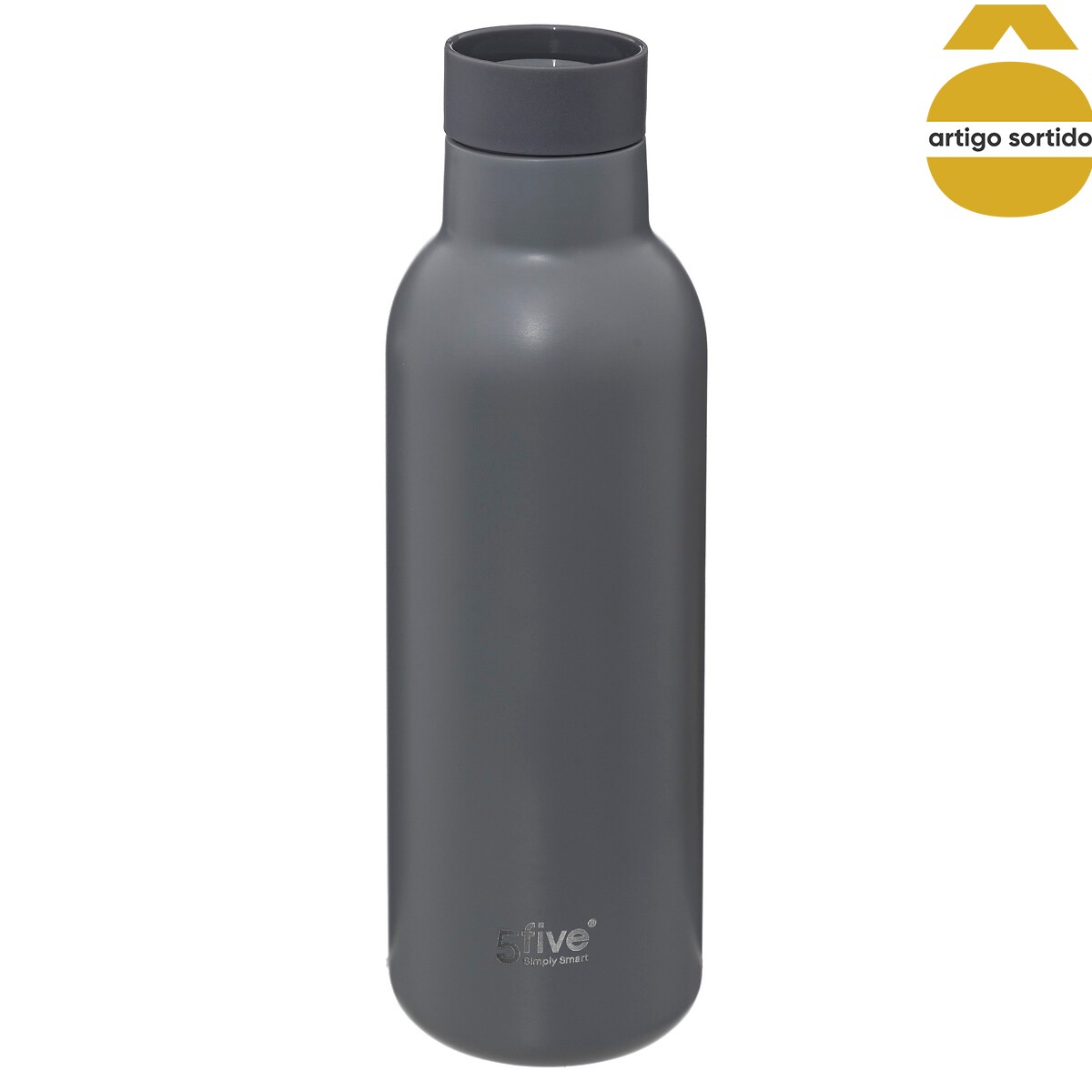 Garrafa t&eacute;rmica em inox 0,45l