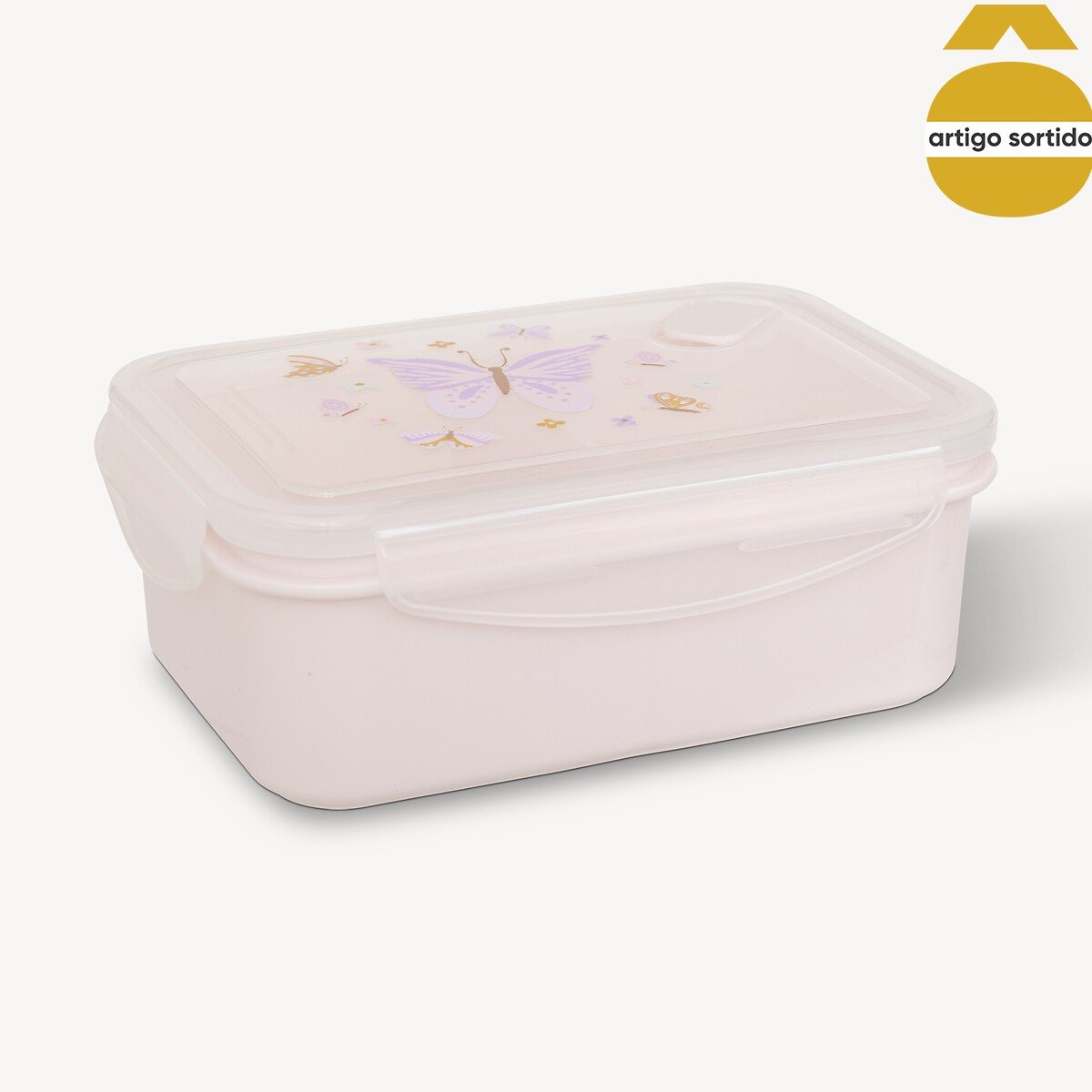 Lancheira com 2 divis&oacute;rias 830ml