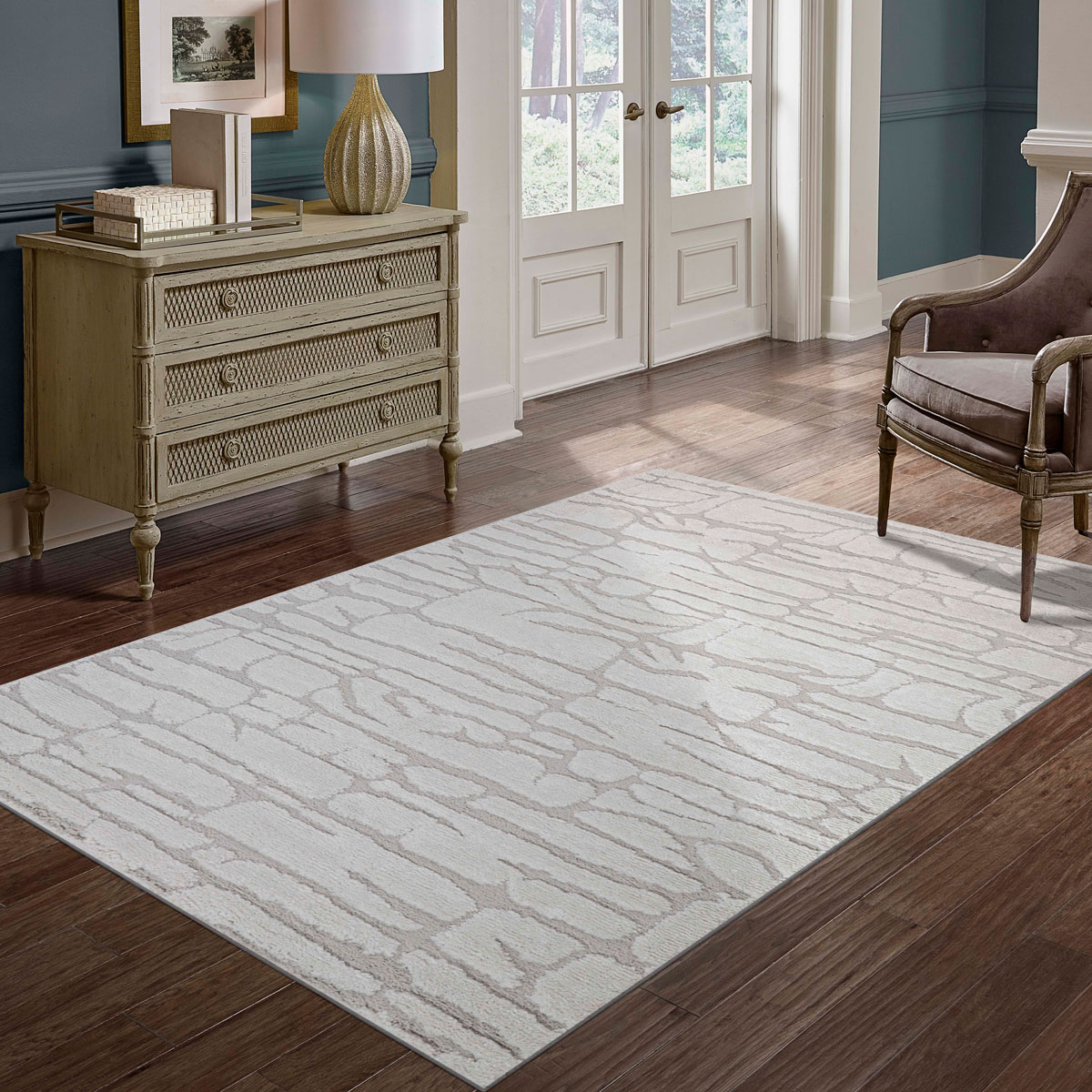 Tapete LOY cinza 200x285cm