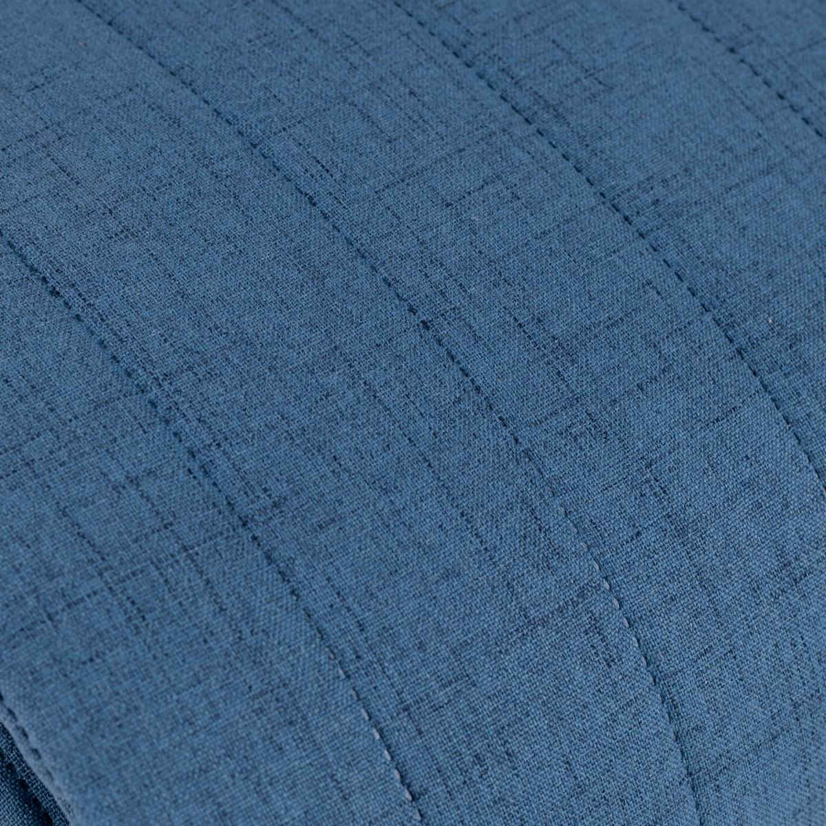Colcha efeito linho AVALON azul escuro 250x270cm