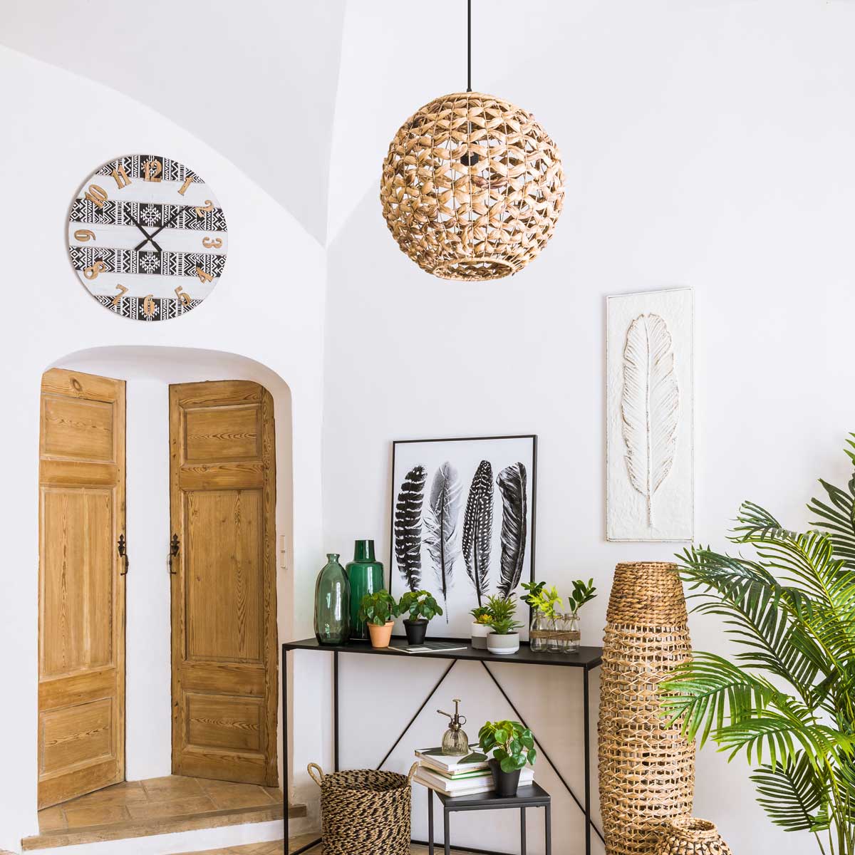 Candeeiro de p&eacute; bege SAND 118cm