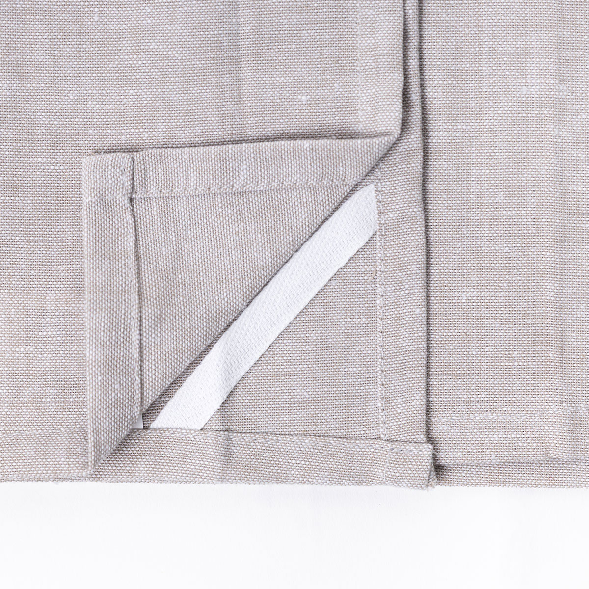 Conjunto de 2 panos cozinha taupe 45x65cm