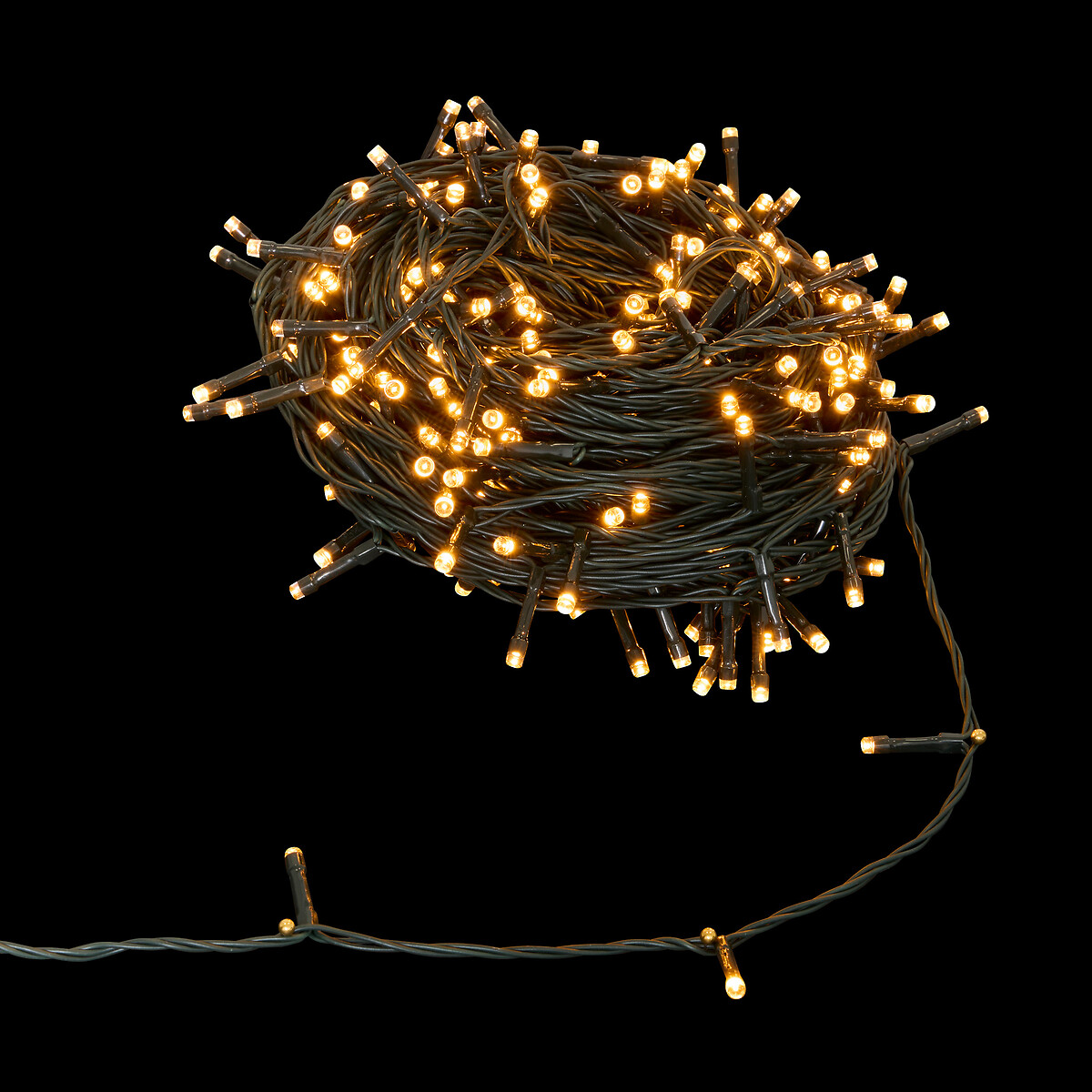 Série de natal branco quente 300LED 30M