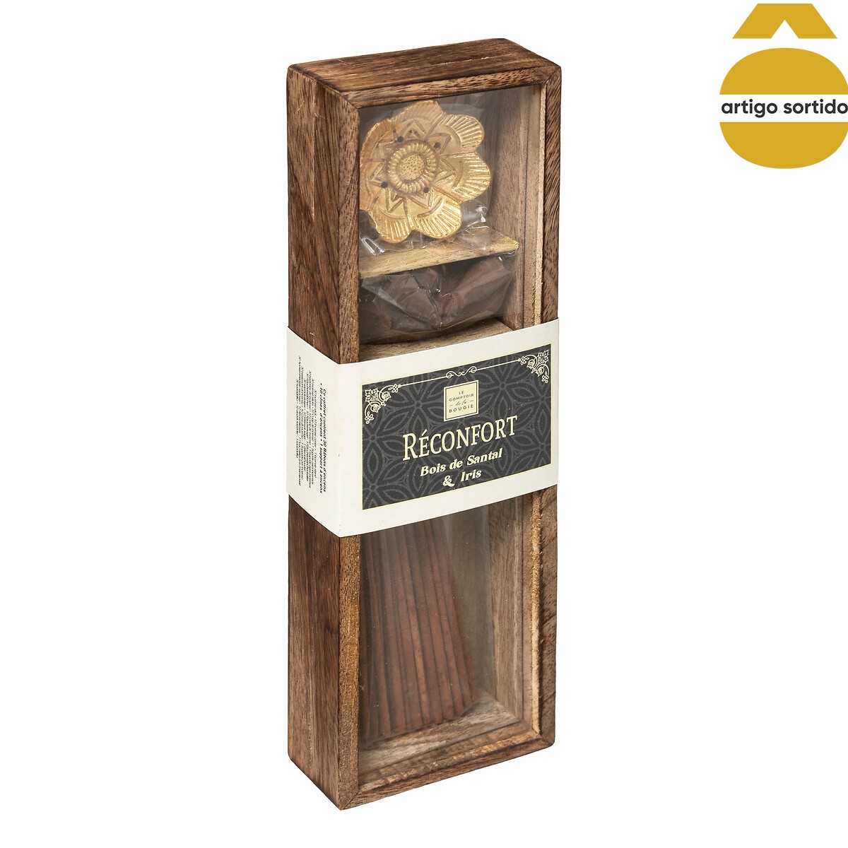 Conjunto de incenso e cones doly