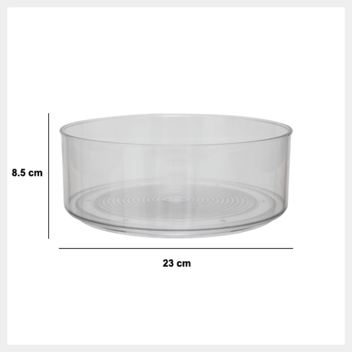 Caixa de arruma&ccedil;&atilde;o girat&oacute;ria para frigor&iacute;fico SMART FRIDGE 23cm