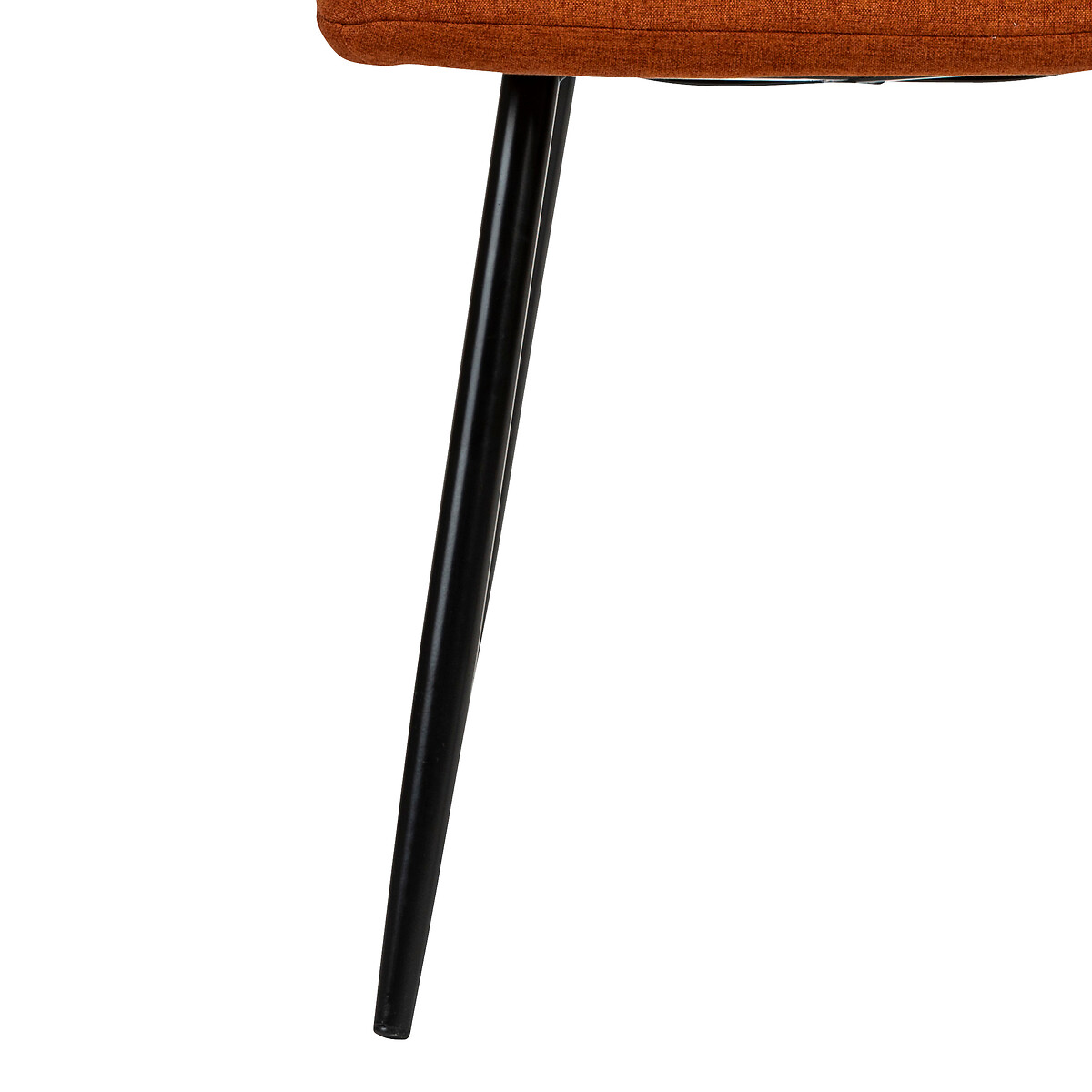 Cadeira SIRAC terracota em tecido 55x44x83,5cm