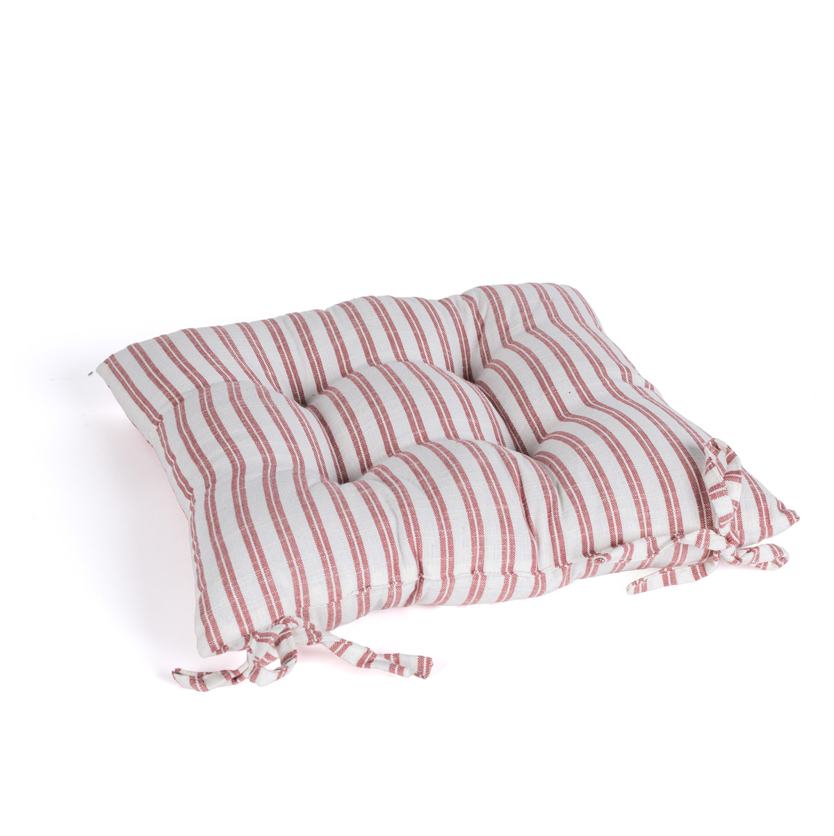 Coxim SLUB STRIPES terracota 40x40cm