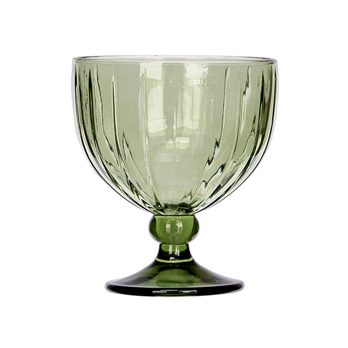 Ta&ccedil;a para gelado de vidro 350ml