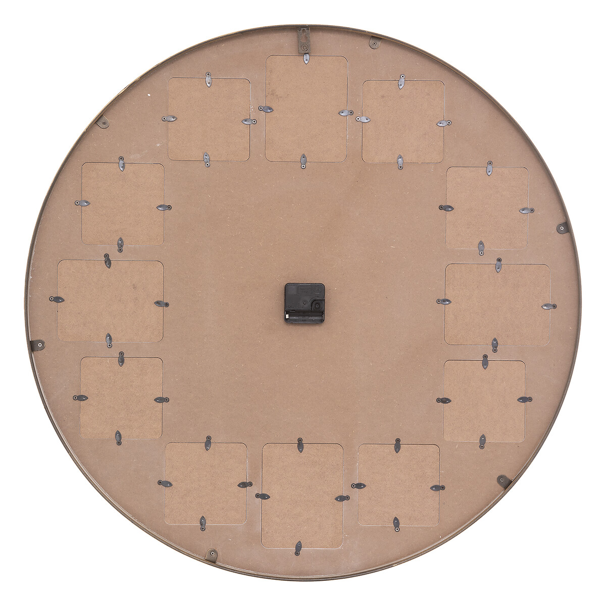 Rel&oacute;gio de parede com porta fotos