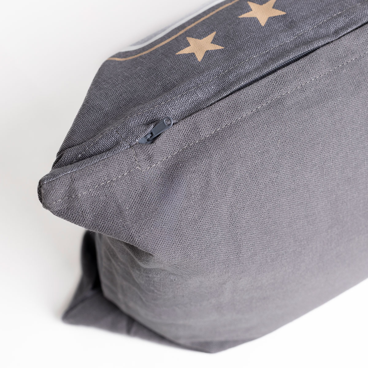 Almofada decorativa cinza escuro 30x50cm