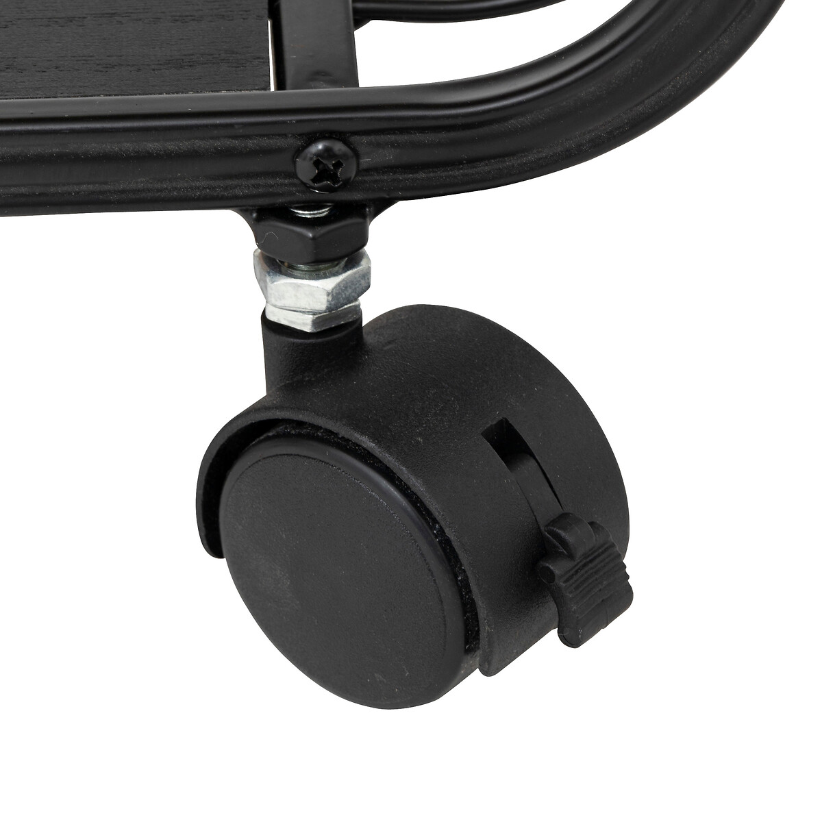 Estante com 3 níveis em mdf preto