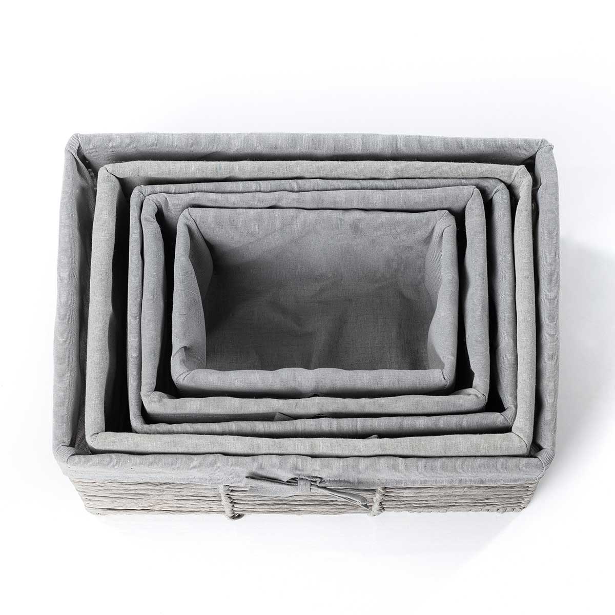 Cesto wc cinza 16x25cm