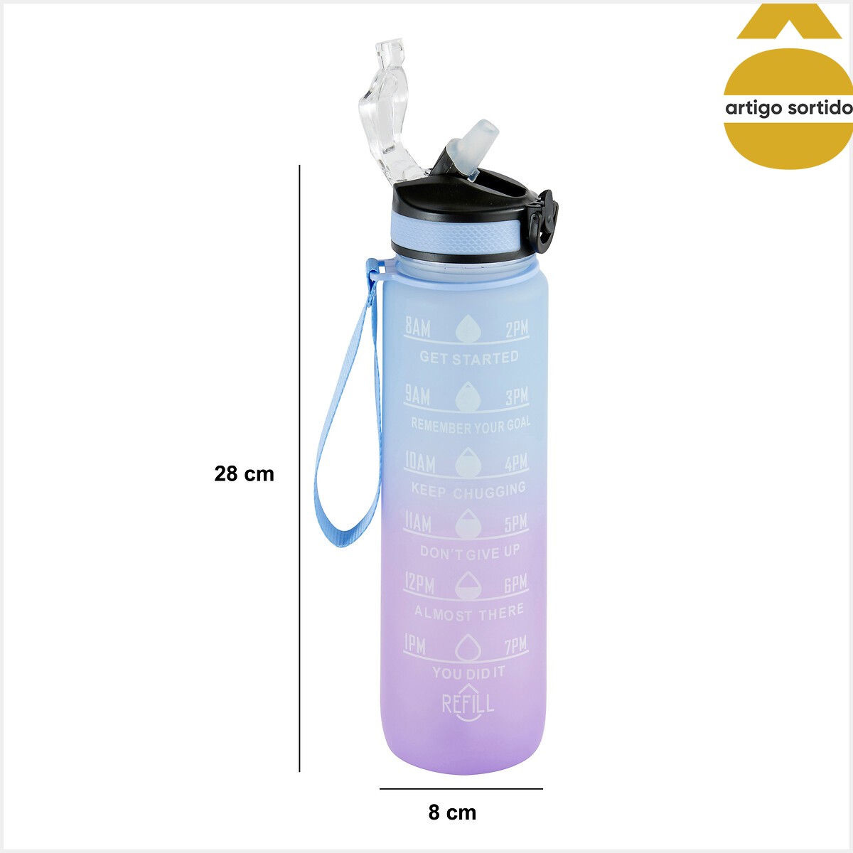 Garrafa desportiva 1l