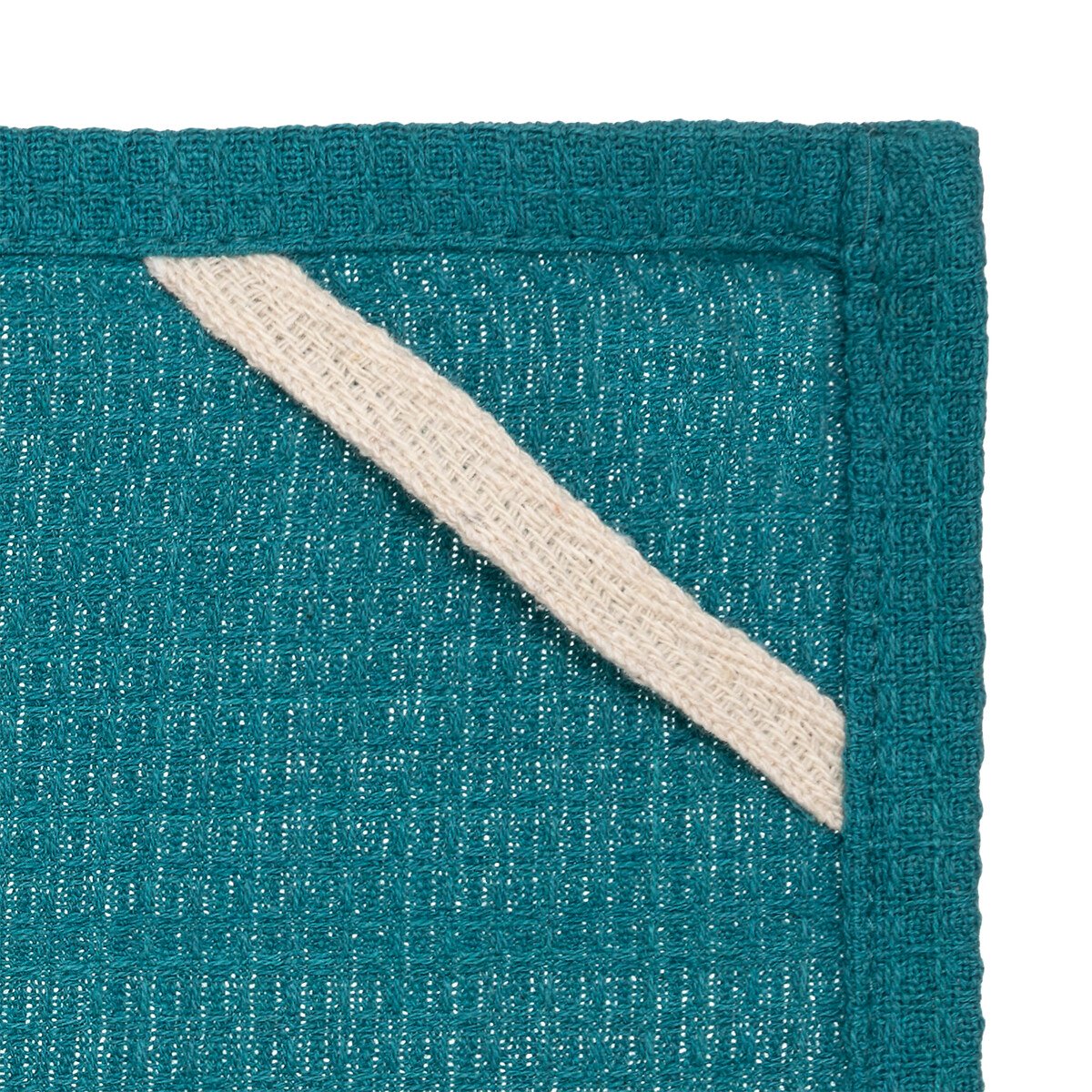 Conjunto de 3 panos de cozinha azul