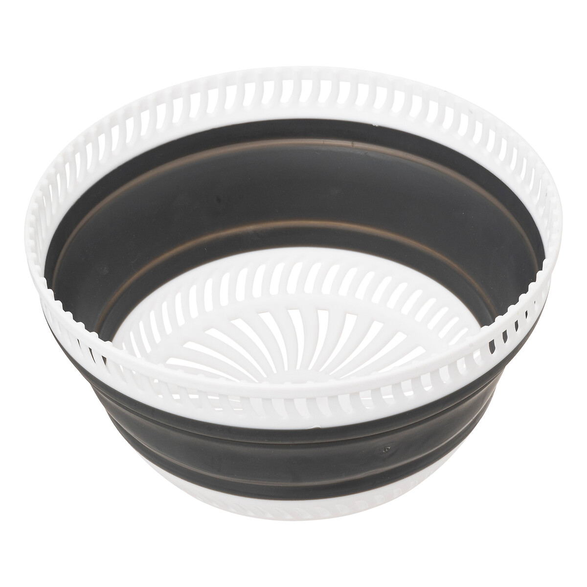 Escorredor de legumes retr&aacute;til com manivela