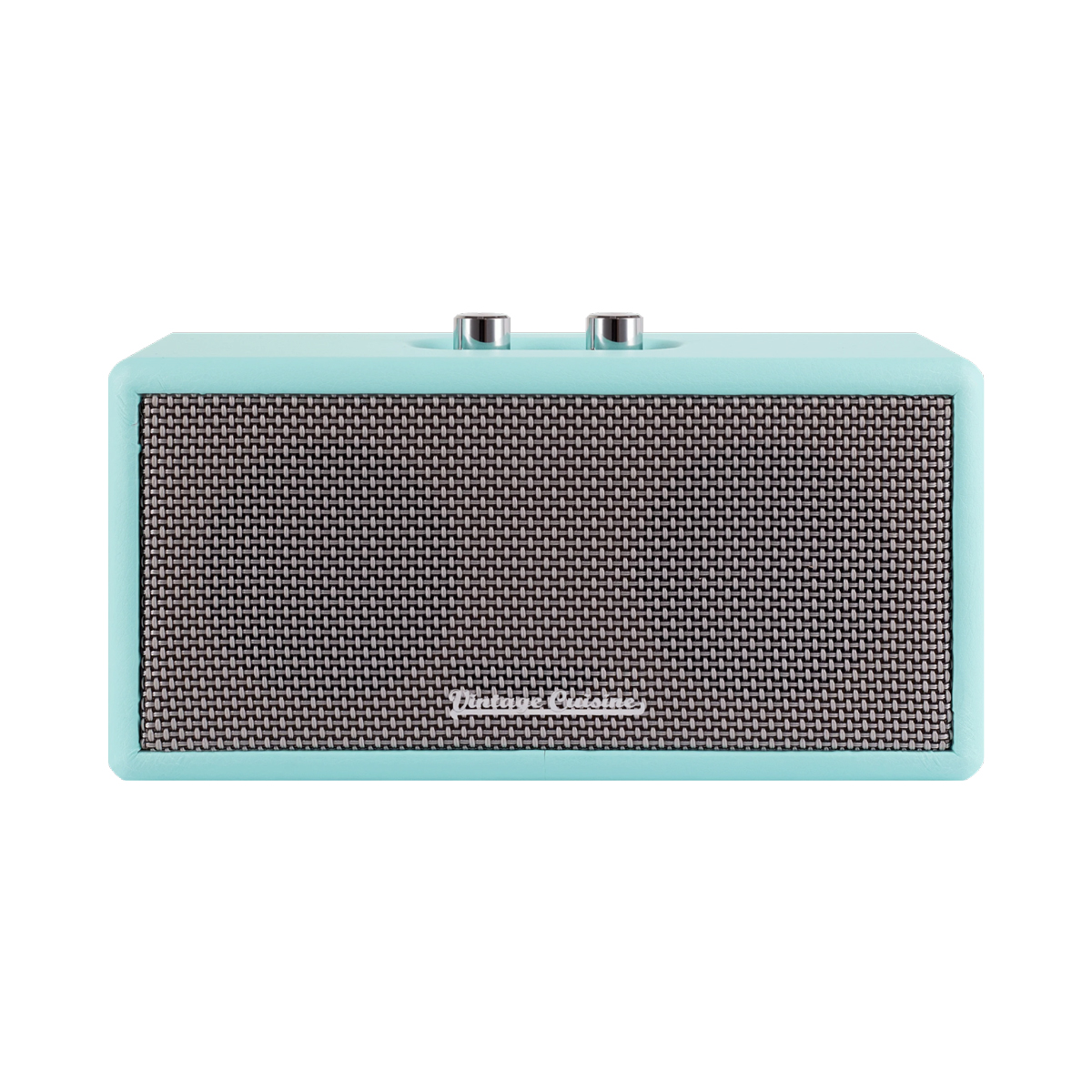 Coluna Port&aacute;til Retro Verde Menta Bluetooth Vintage Cuisine