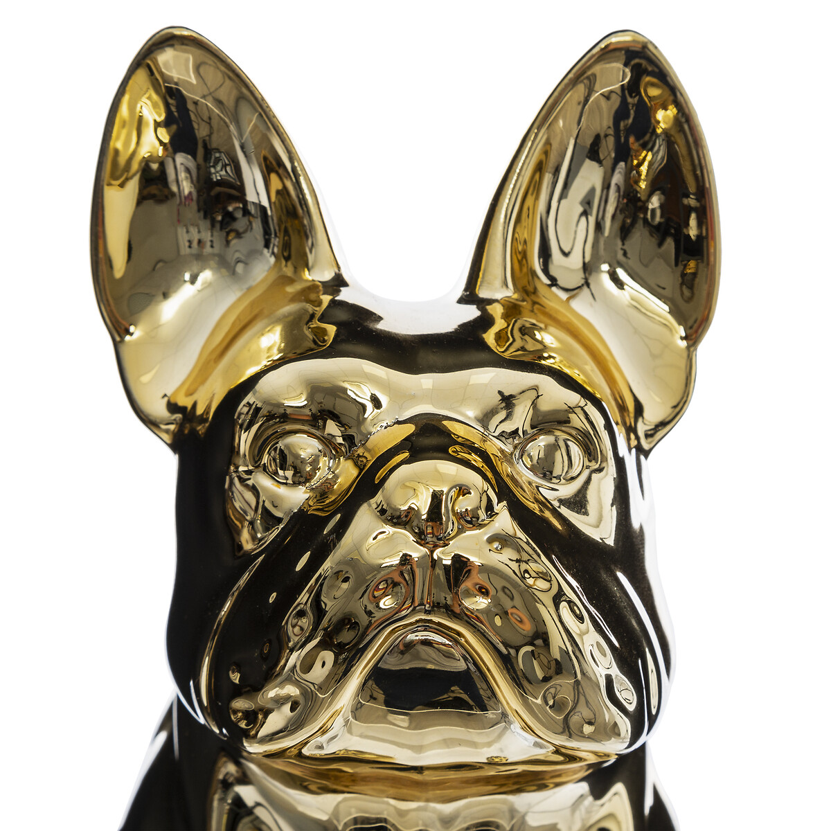 C&atilde;o decorativo dourado