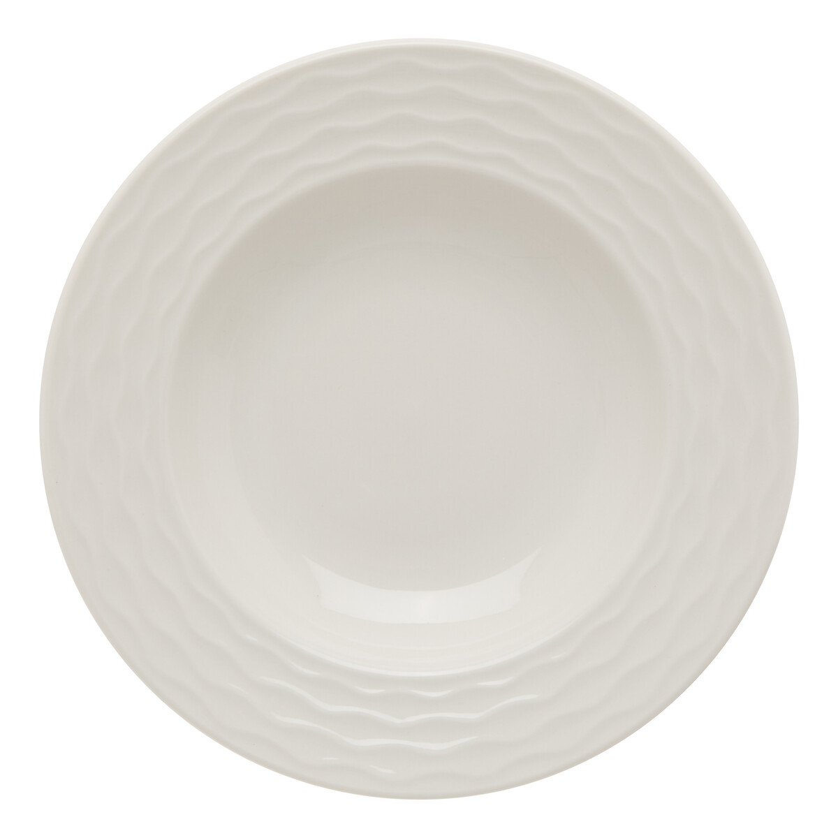Servi&ccedil;o de mesa 12 pe&ccedil;as PALOMA branco
