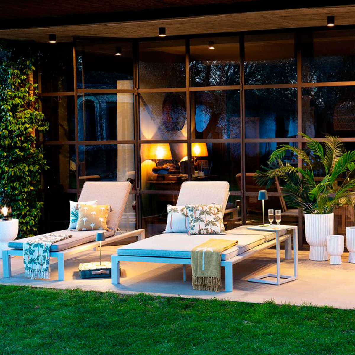 Espregui&ccedil;adeira dupla &Eacute;VASION argile