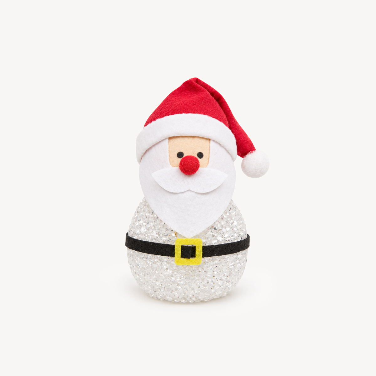 Pai natal com led 12cm