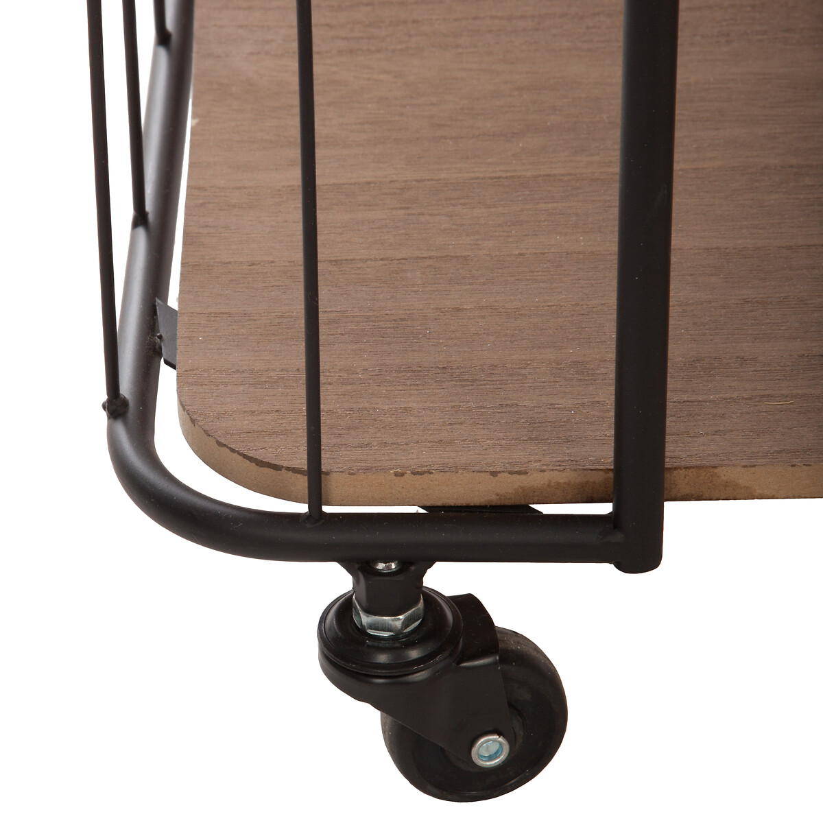 Estante JORDI com 4 prateleiras em metal e mdf