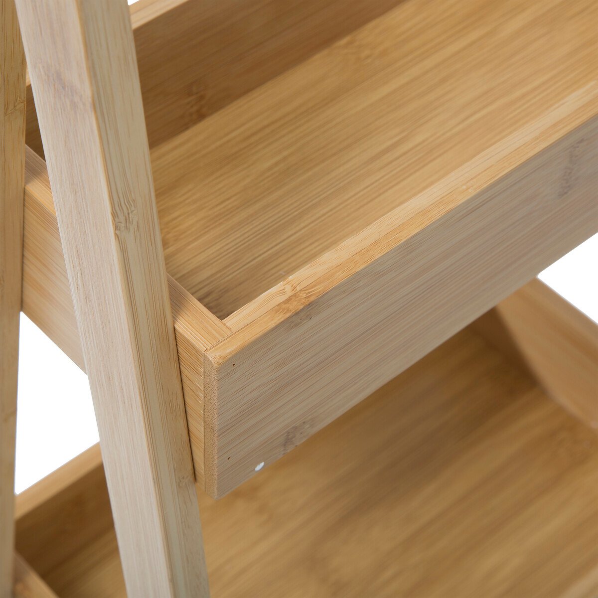 Estante wc com 3 níveis em bambu