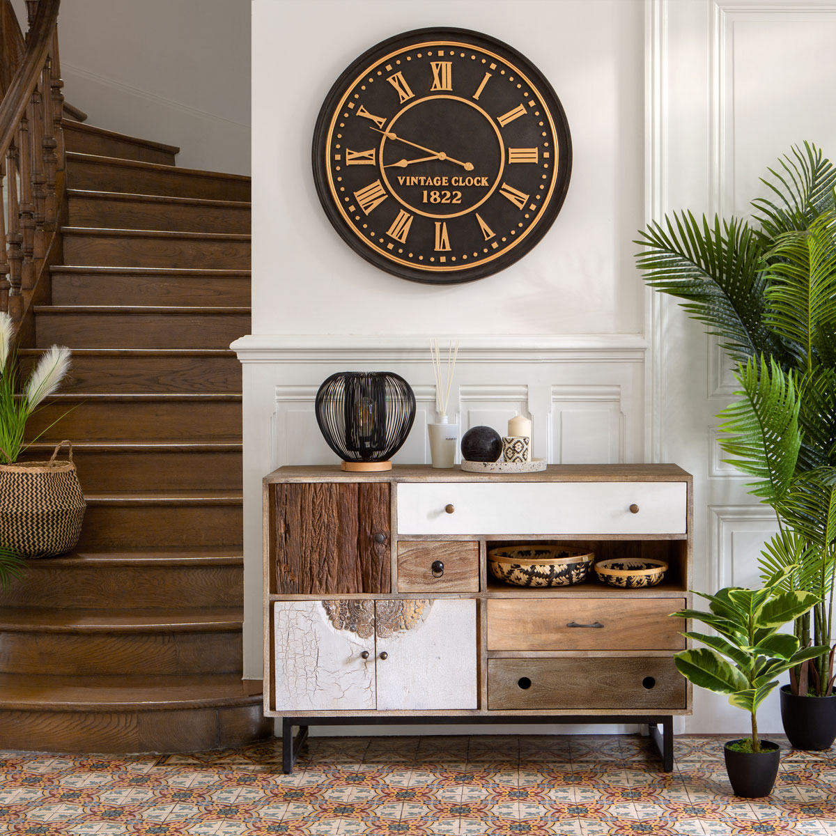 Aparador KOVAL em madeira mango