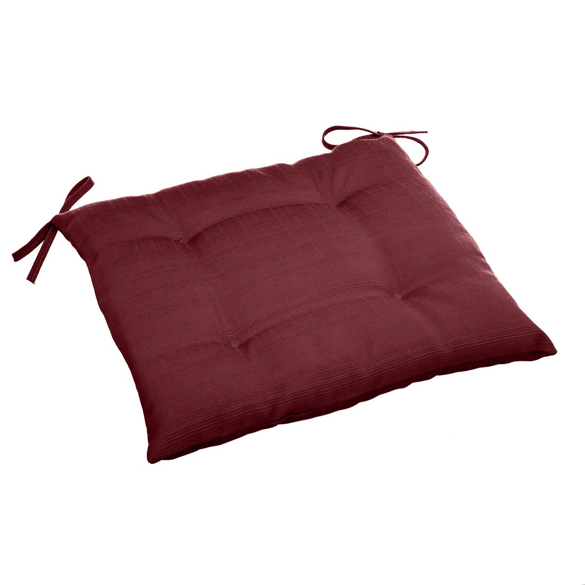 Coxim para cadeira exterior KORAI 4 pontos bordeaux