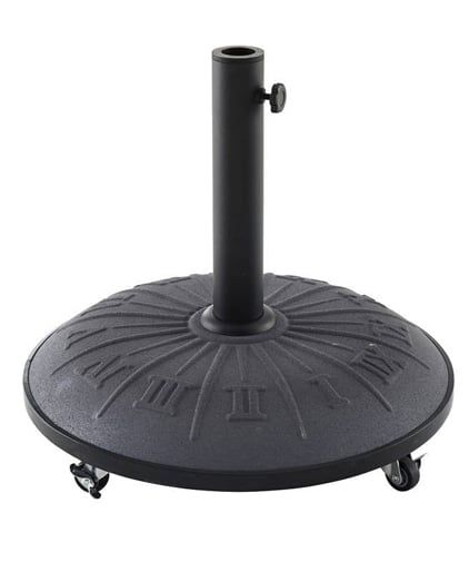 Base guarda-sol com rodas