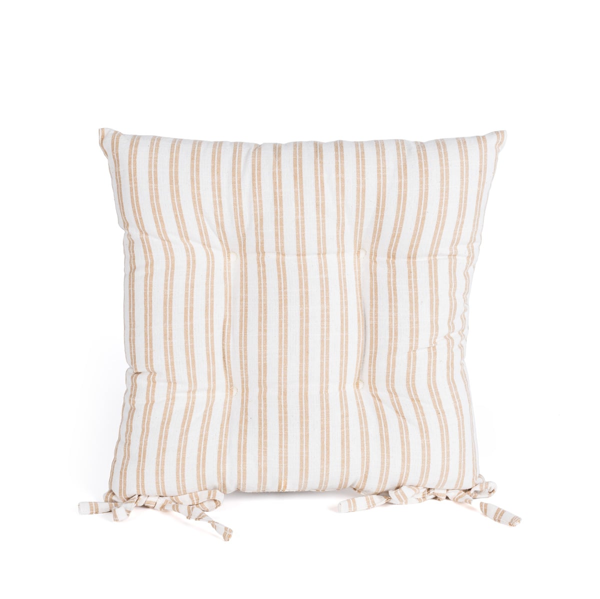 Coxim SLUB STRIPES bege 40x40cm