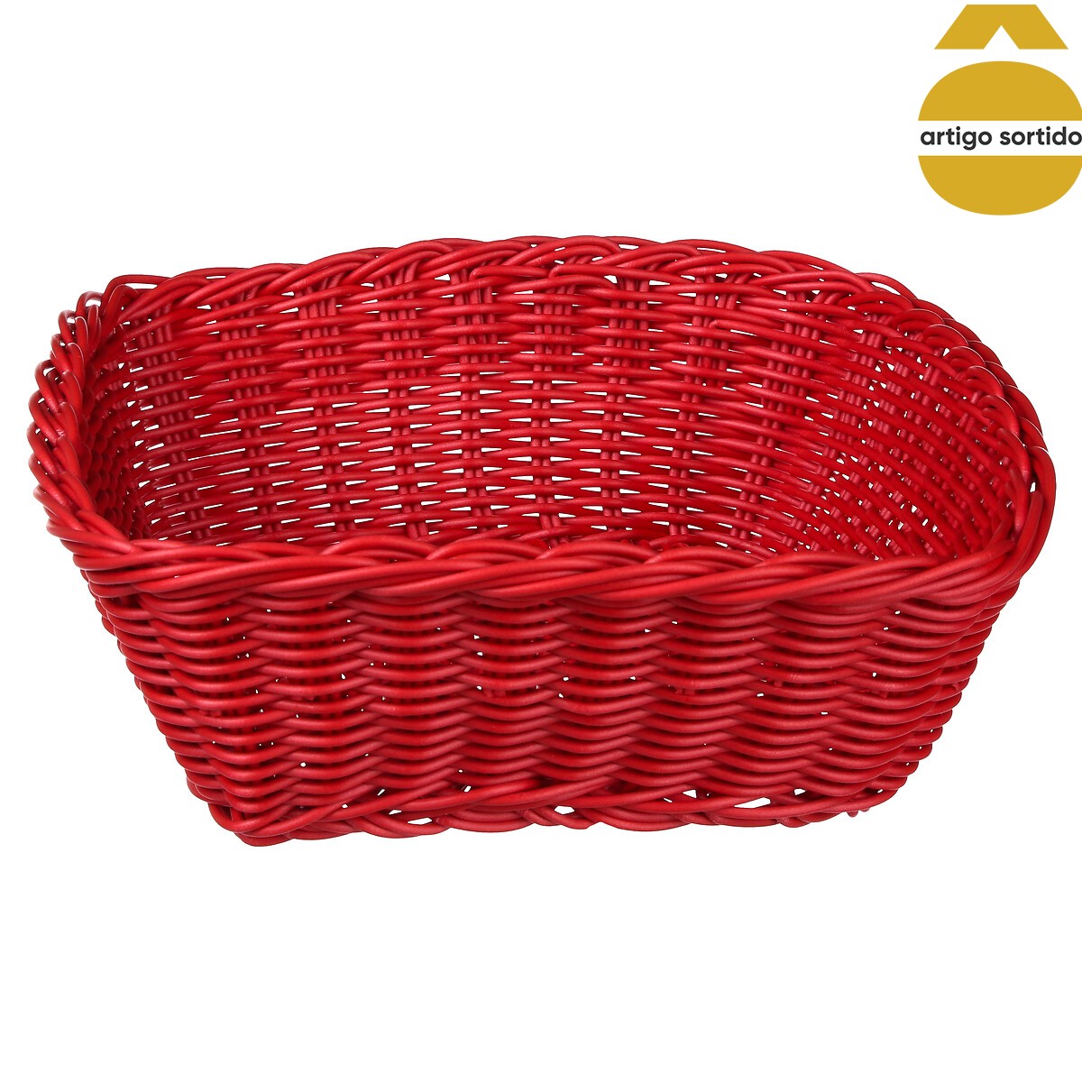 Cesto de p&atilde;o quadrado 8x23x23cm