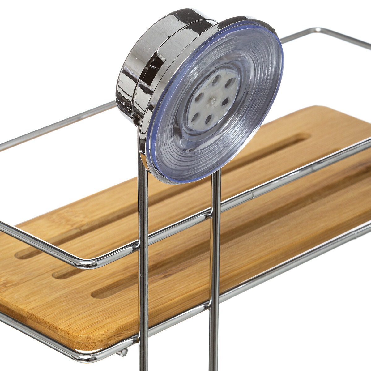 Estante wc 2 n&iacute;veis com ventosas