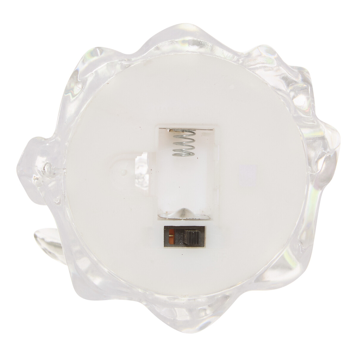Anjo luminoso com 1 led branco quente