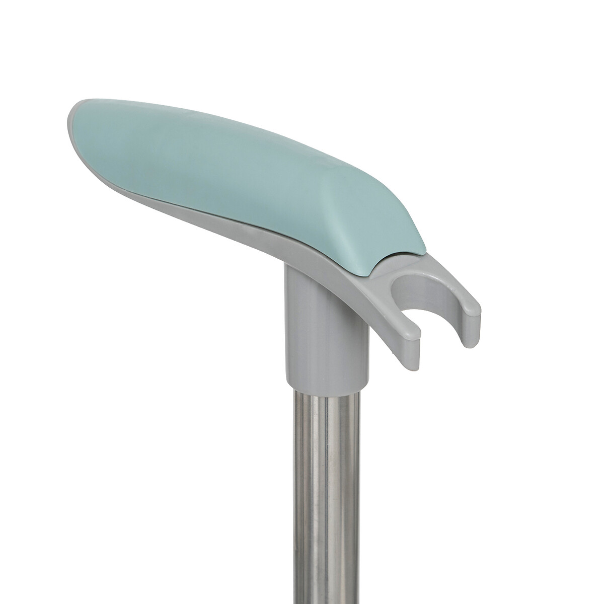 Vassoura com pá giratória cinza