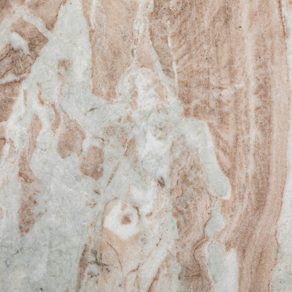 Mesa de apoio bege DOLCE RIVIERA em mármore 58cm,  Mesa de apoio bege DOLCE RIVIERA em mármore 58cm