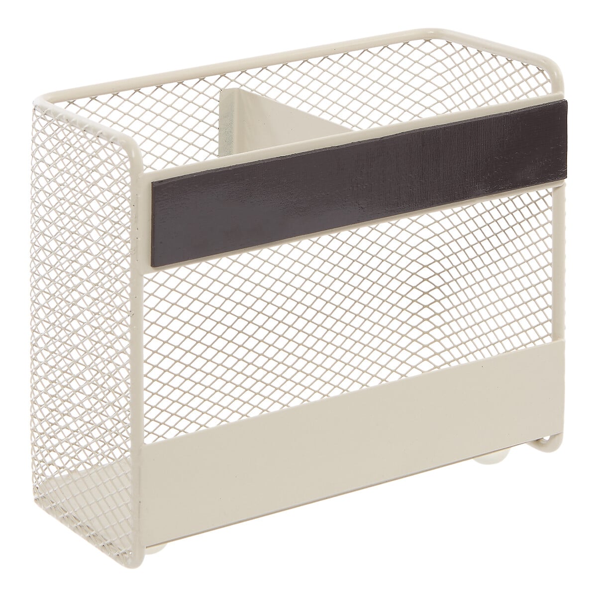 Porta utens&iacute;lios duplo TELMA bege