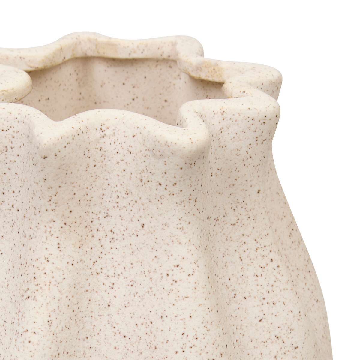 Jarra GRIGOR branca em cerâmica 20,5cm