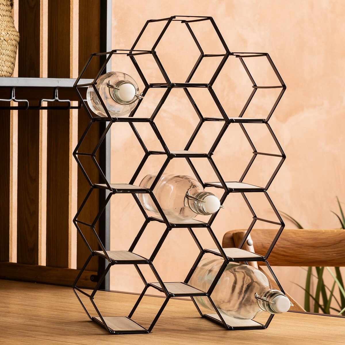 Garrafeira ARTY para 12 garrafas em metal