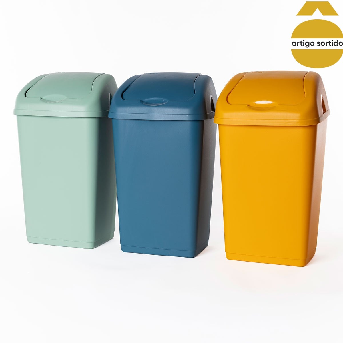 Ecoponto com tampa 35L