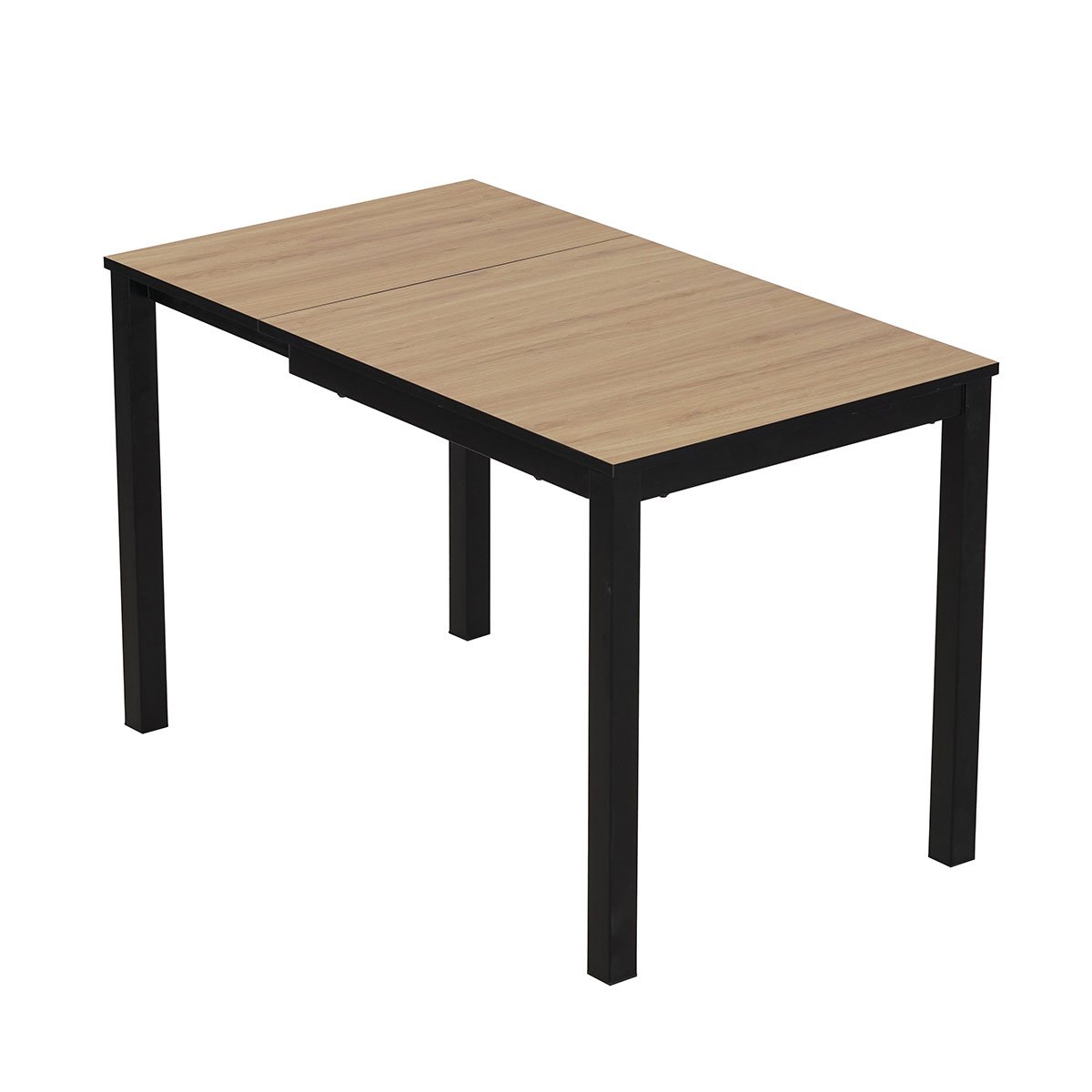 Mesa extens&iacute;vel HAKU castanha