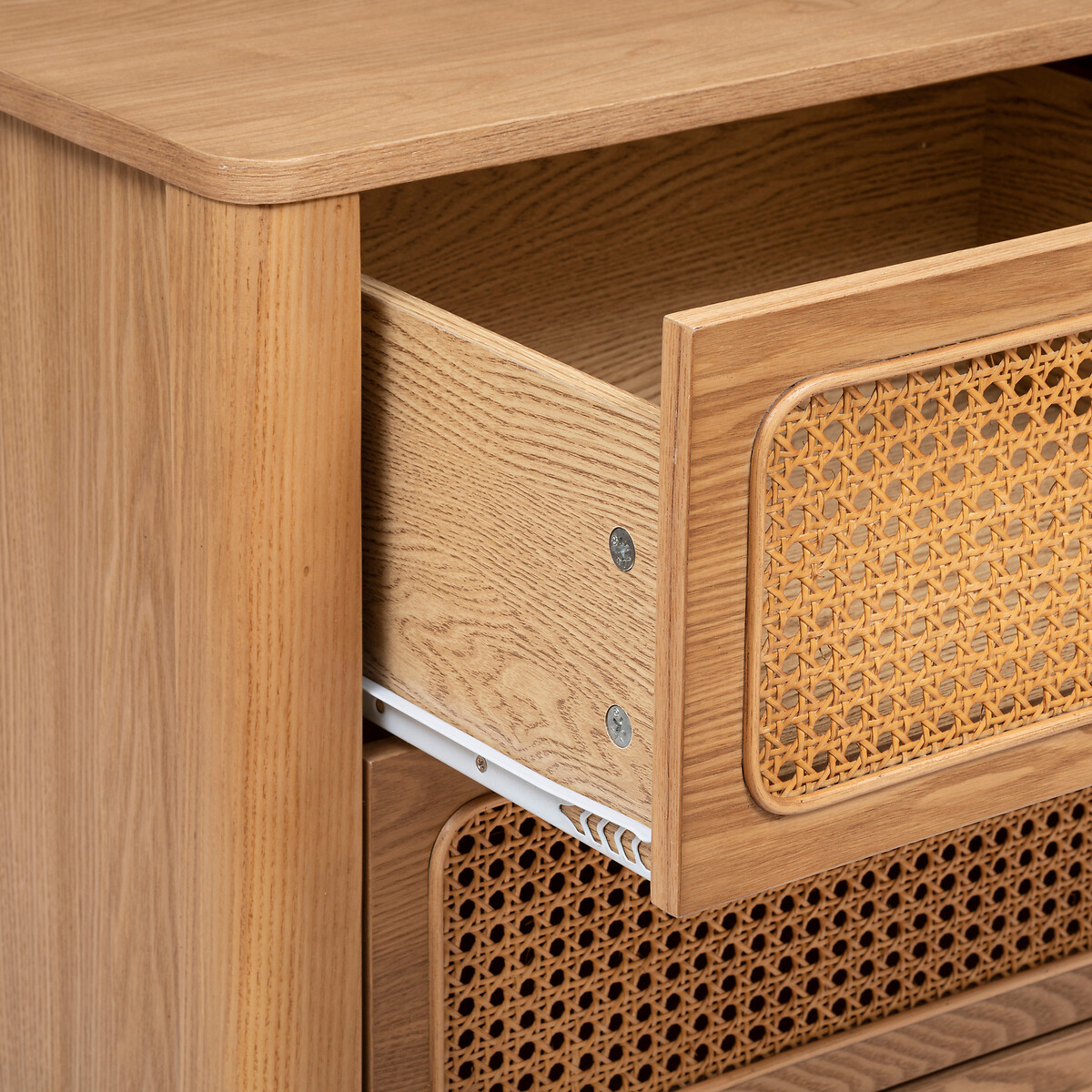 M&oacute;vel com 4 gavetas TIRIA castanho 103cm