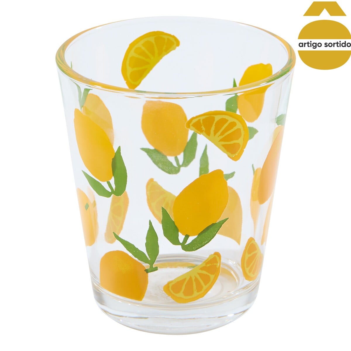 Copo de &aacute;gua FRUITY de vidro 33cl