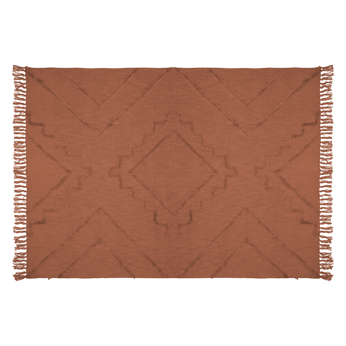Manta INCA terracota 130x180cm