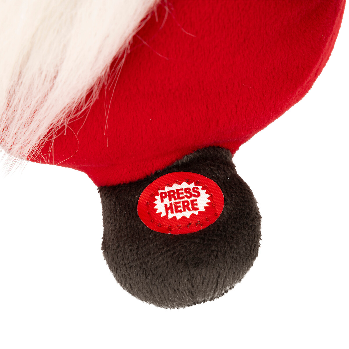 Figura de gnomo com luz - m&uacute;sica - movimento 23x24cm