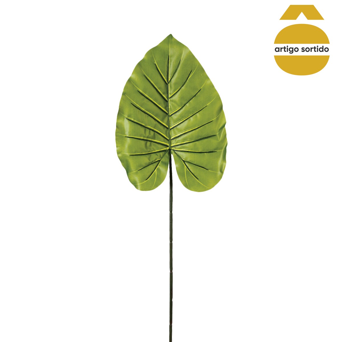 Haste verde folha monstera artificial 95cm