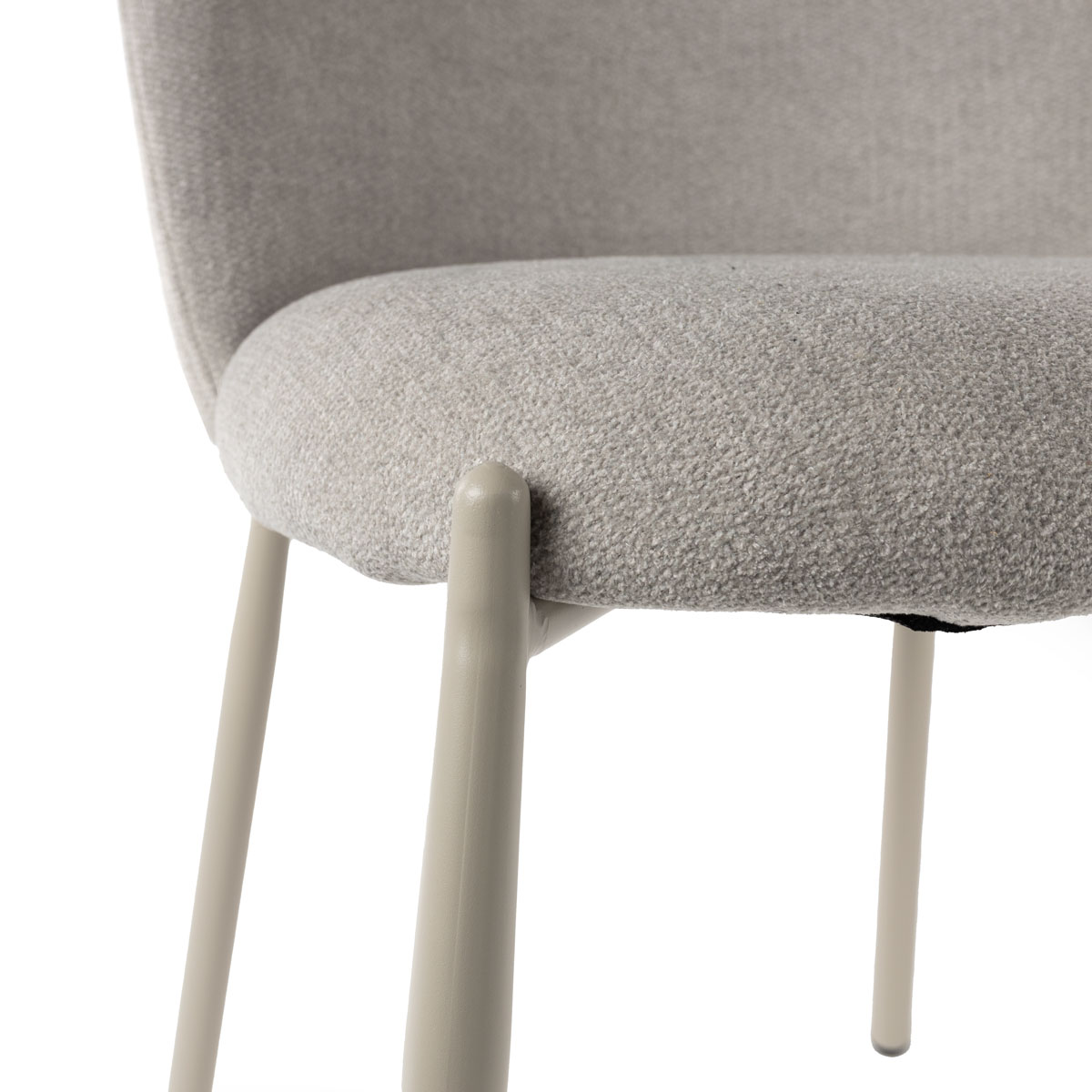 Cadeira MONTEVIL tecido cinza