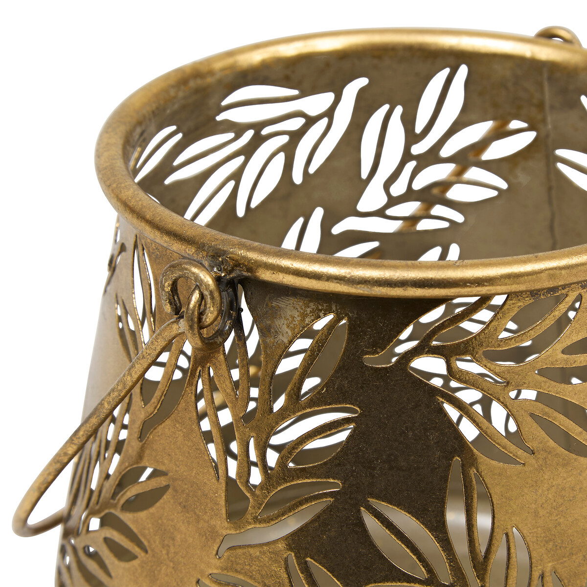 Lanterna BELLI dourada de metal