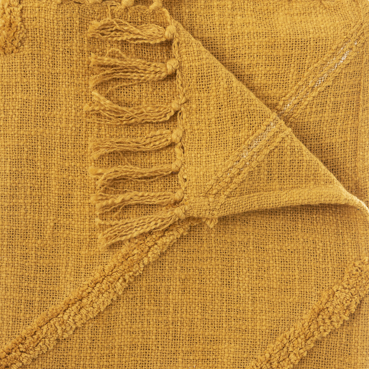 Manta INCA ocre 130x180cm