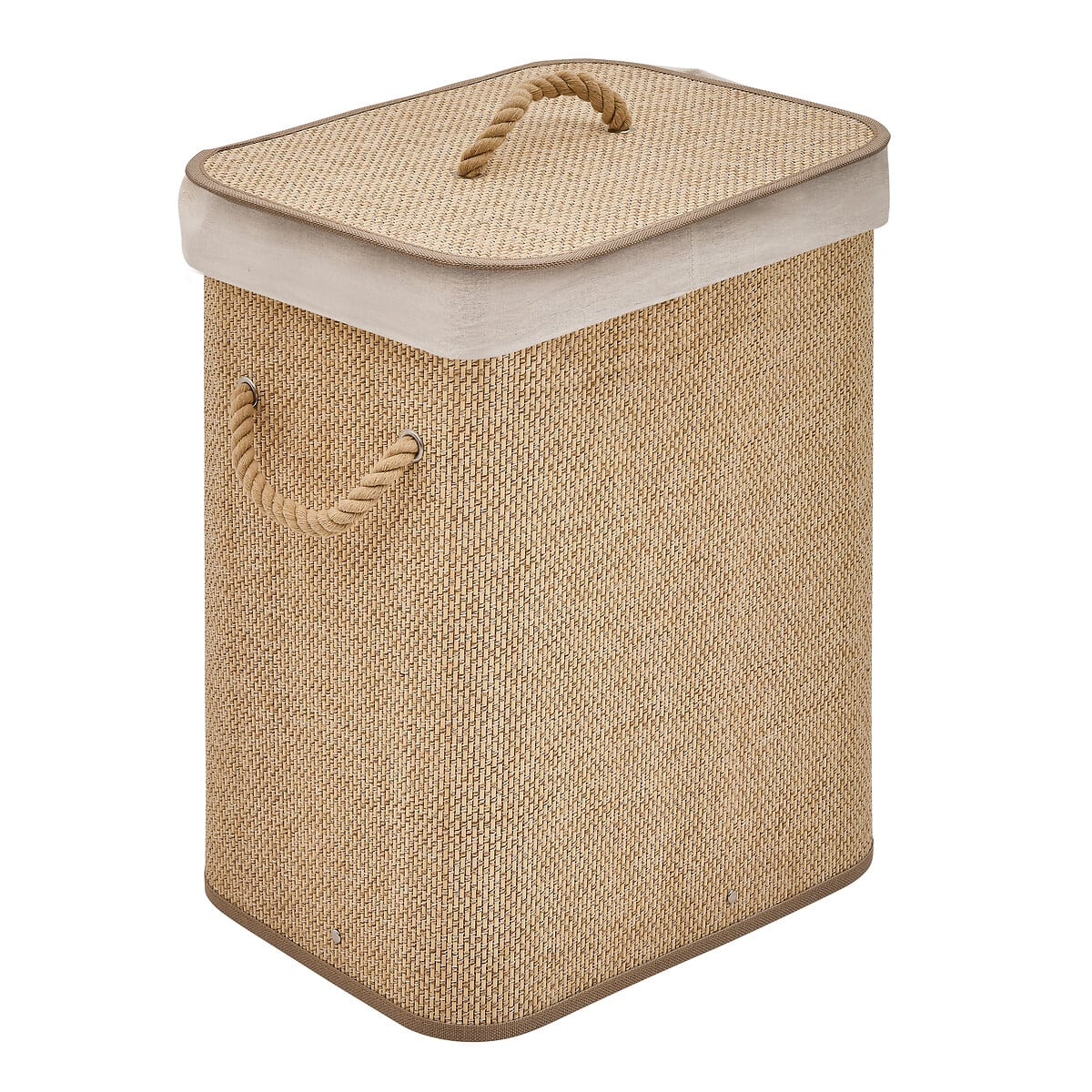 Cesto roupa wc STEMPY branco 60l