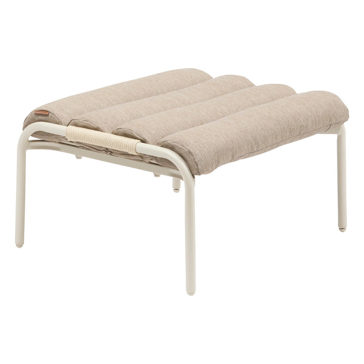 Cadeira relax SOLANI argile com repousa p&eacute;s